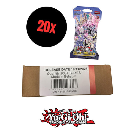 Yu-Gi-Oh! Valiant Smashers 20 Blister Inner Case englisch