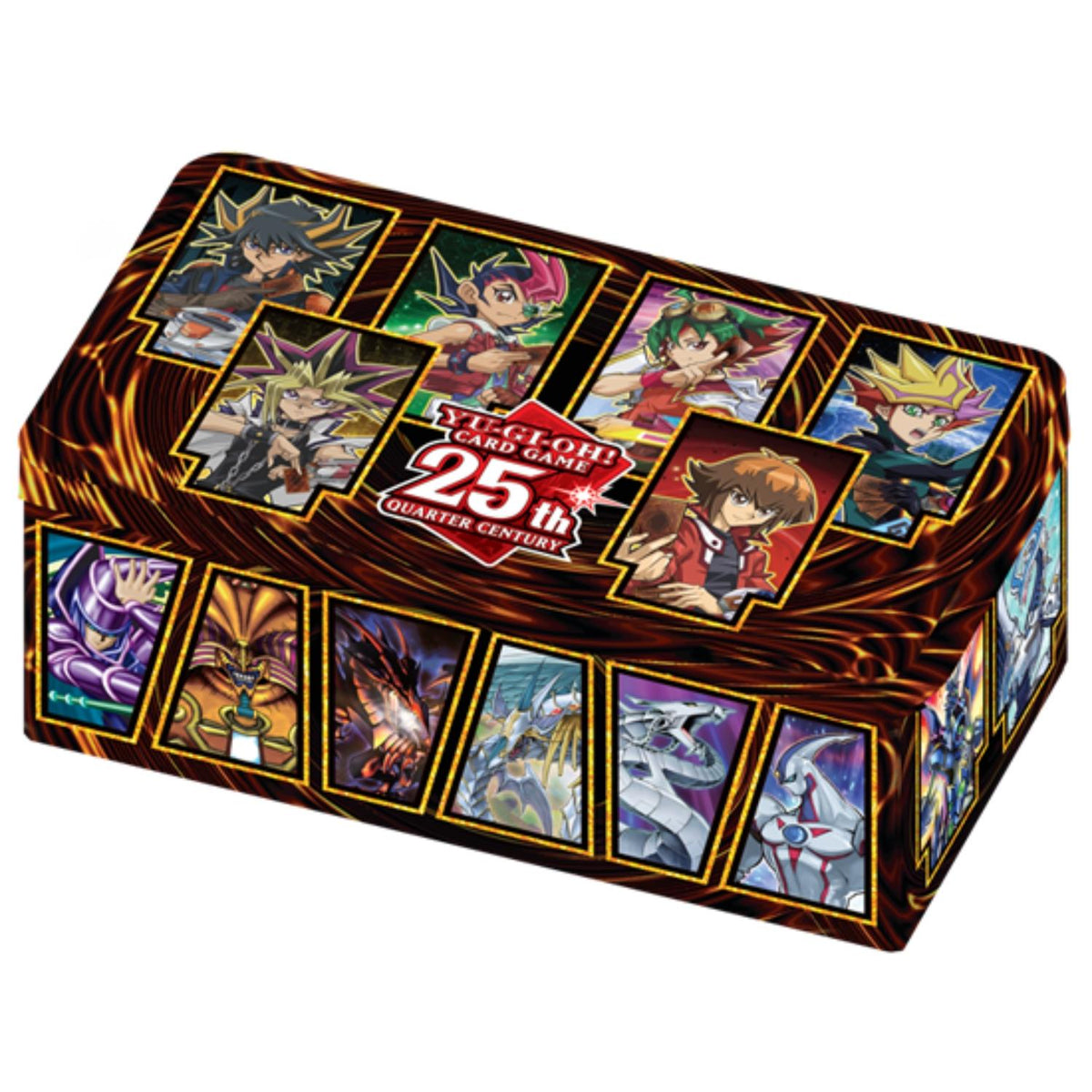 Yu-Gi-Oh! 25th Anniversary Tin Dueling Heroes Case englisch