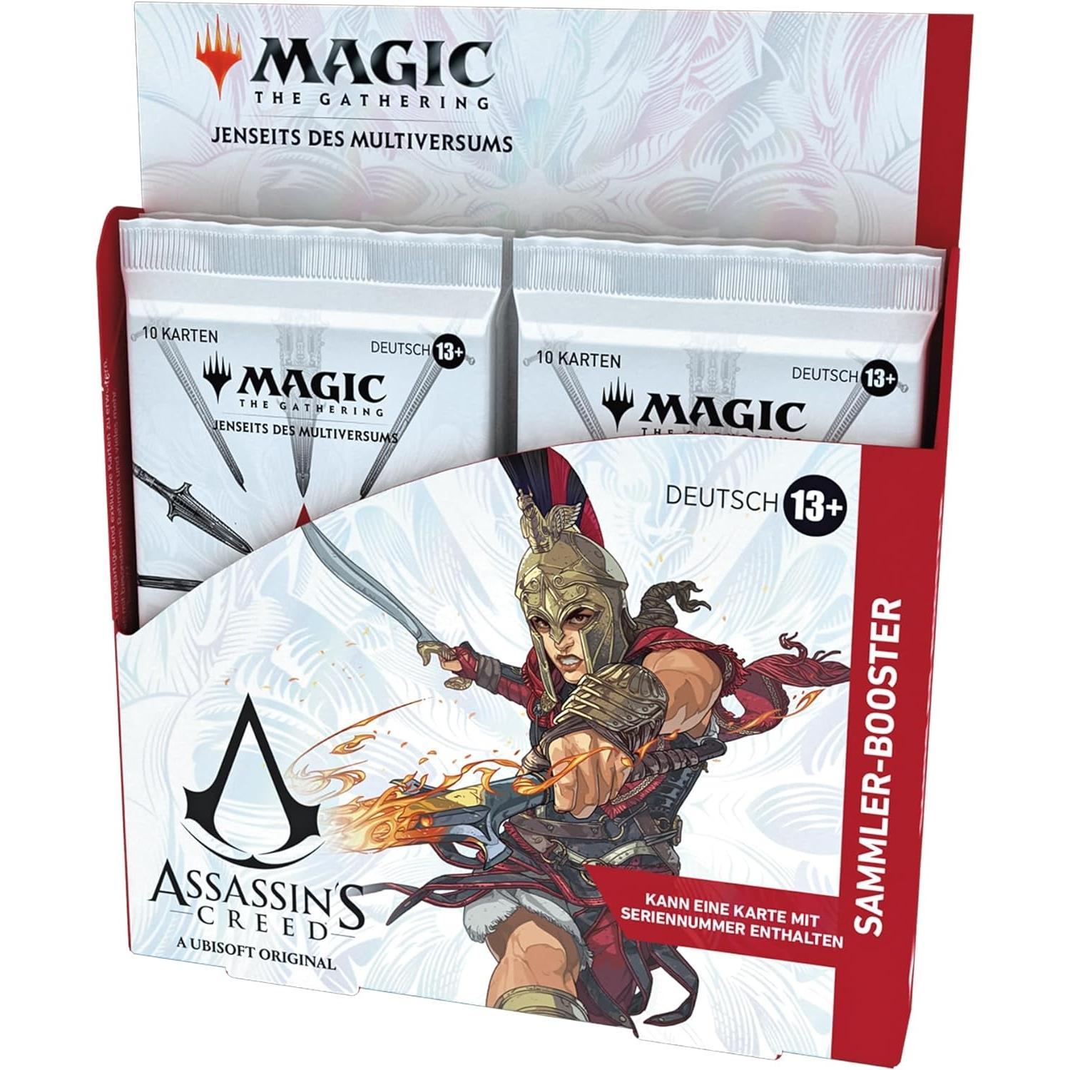 Magic The Gathering Assassins Creed Collector Booster Display deutsch