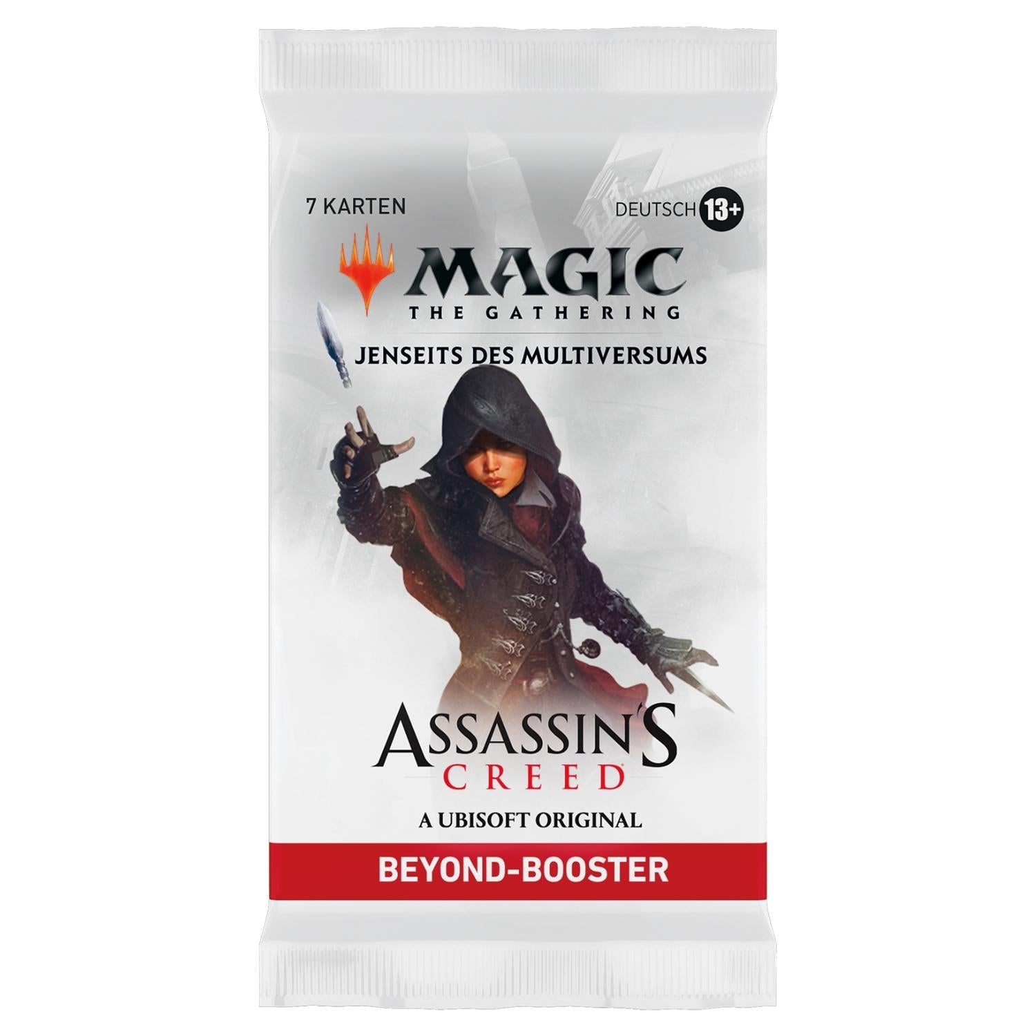 Magic The Gathering Assassins Creed Beyond Booster Display deutsch