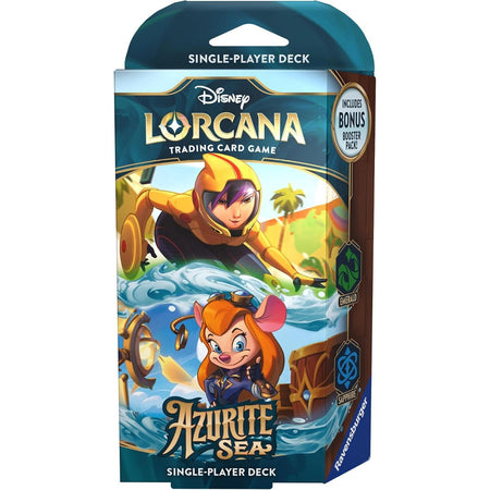 Disney Lorcana Azurite Sea 2 Starter Deck Set englisch