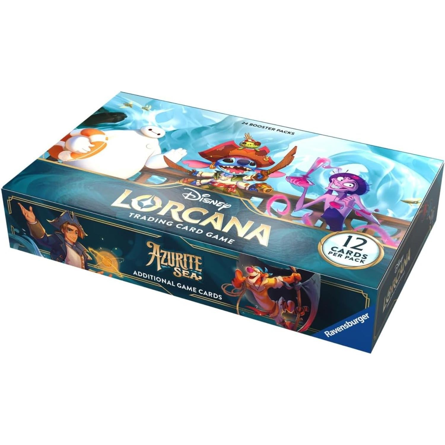 Disney Lorcana Azurite Sea Booster Display englisch