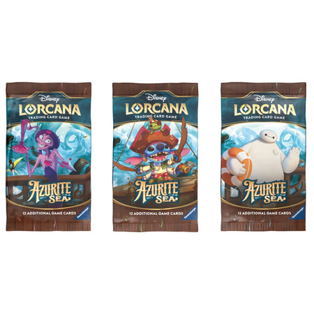 Disney Lorcana Azurite Sea Booster Display englisch