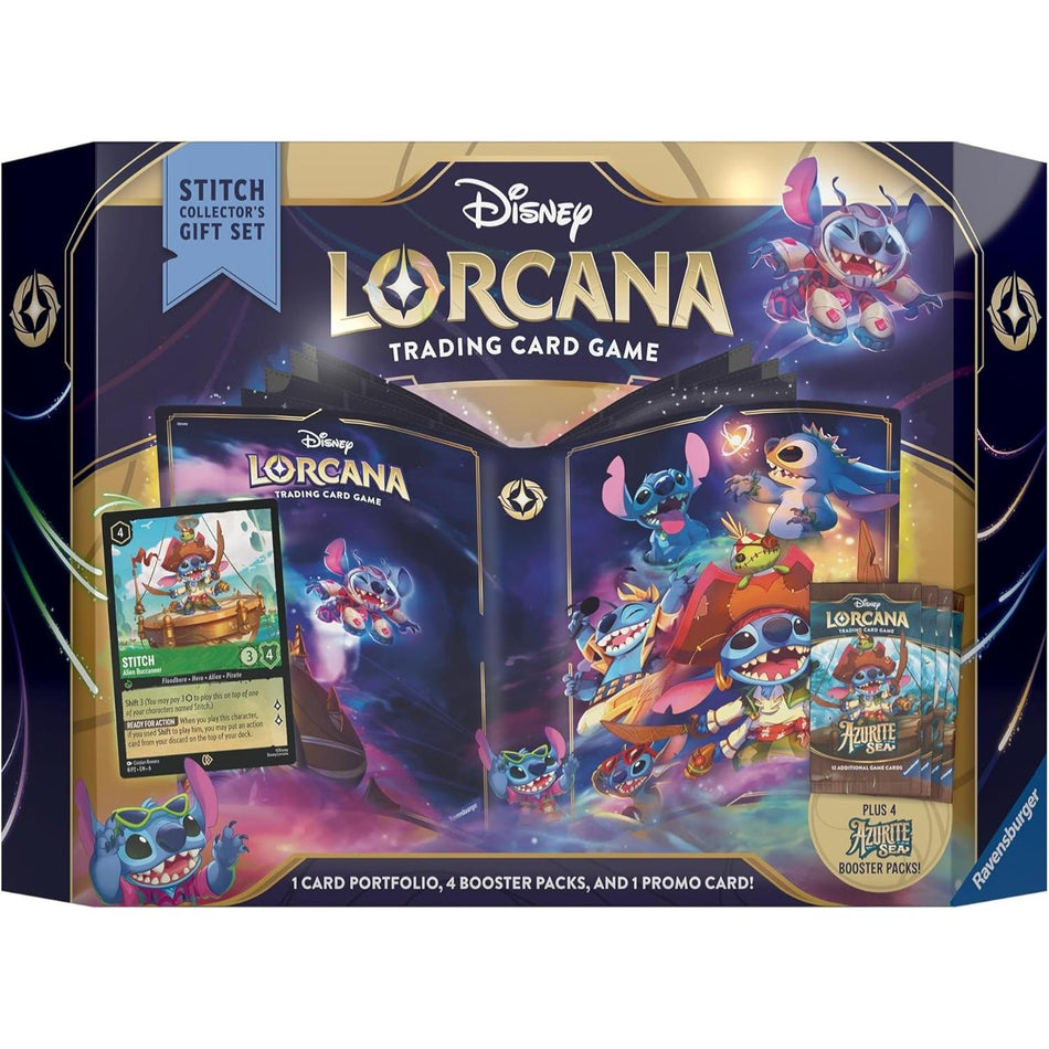 Disney Lorcana Azurite Sea Stitch Collectors Gift Set englisch