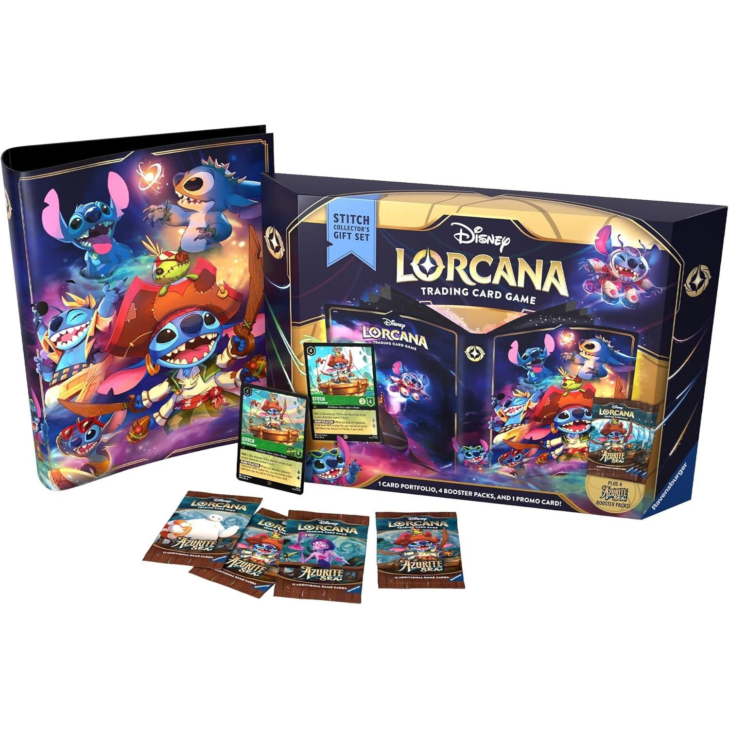 Disney Lorcana Azurite Sea Stitch Collectors Gift Set englisch