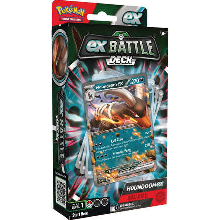 Pokemon Melmetal ex & Houndoom ex Battle Deck Display englisch