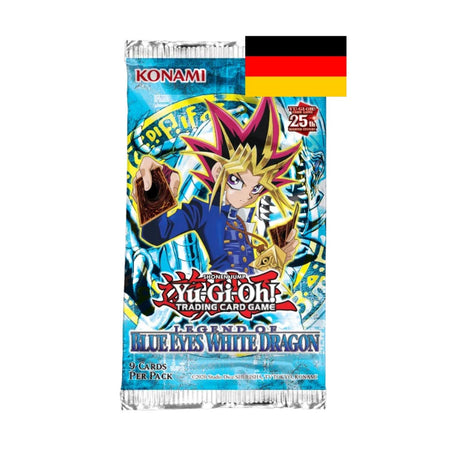 Yu-Gi-Oh! Legend Of Blue Eyes White Dragon 25th Anniversary Display deutsch