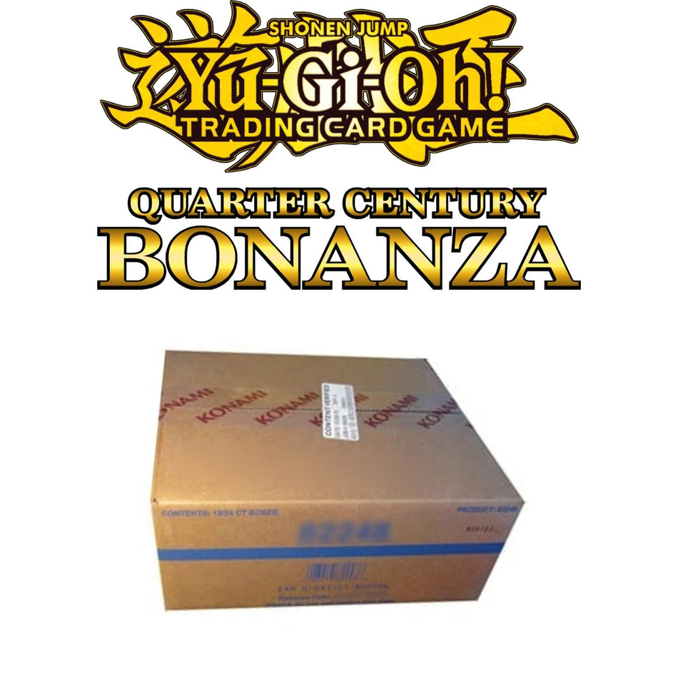 Yu-Gi-Oh! Quarter Century Bonanza Display Case englisch