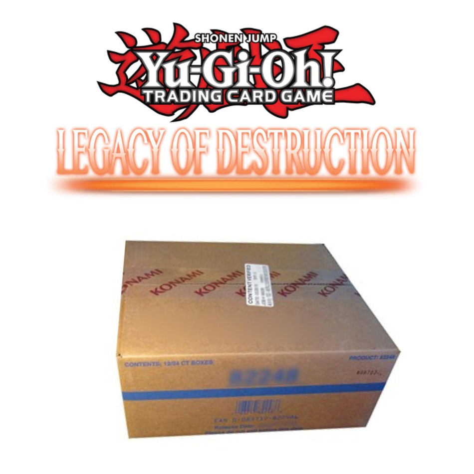 Yu-Gi-Oh! Legacy of Destruction Display Case englisch