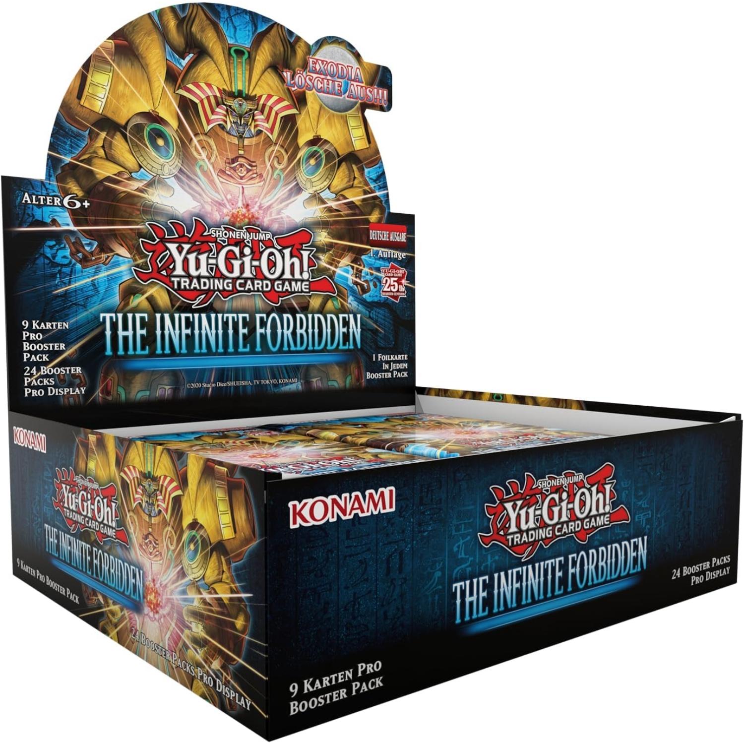 Yu-Gi-Oh! The Infinite Forbidden 12 Booster Box Case deutsch