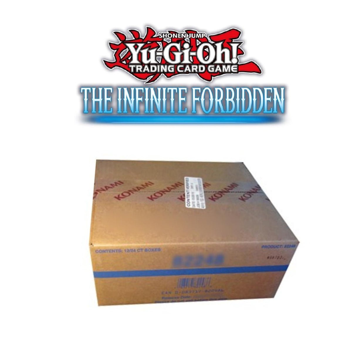 Yu-Gi-Oh! The Infinite Forbidden 12 Booster Box Case englisch