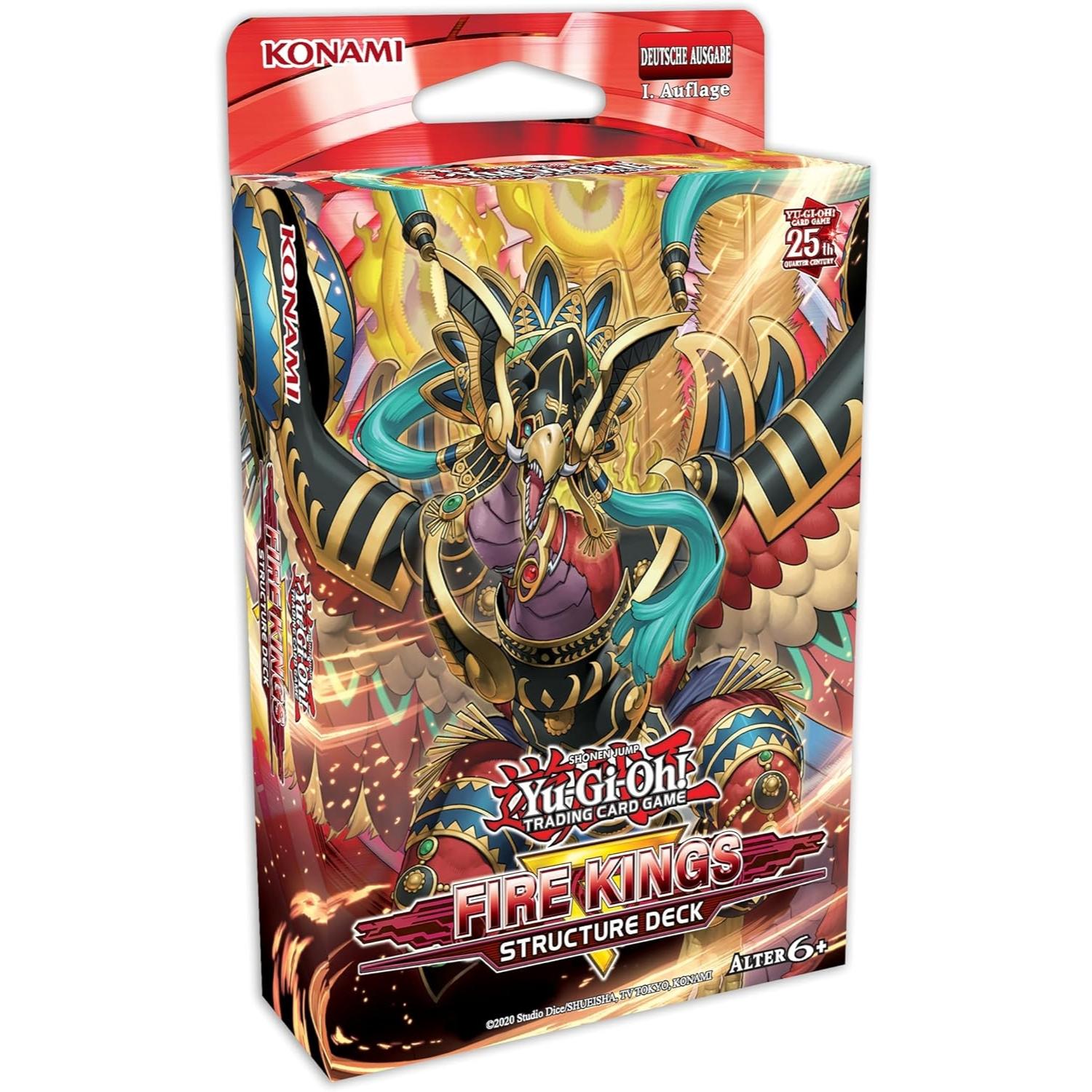 Yu-Gi-Oh! Structure Deck The Fire Kings Display Reprint deutsch