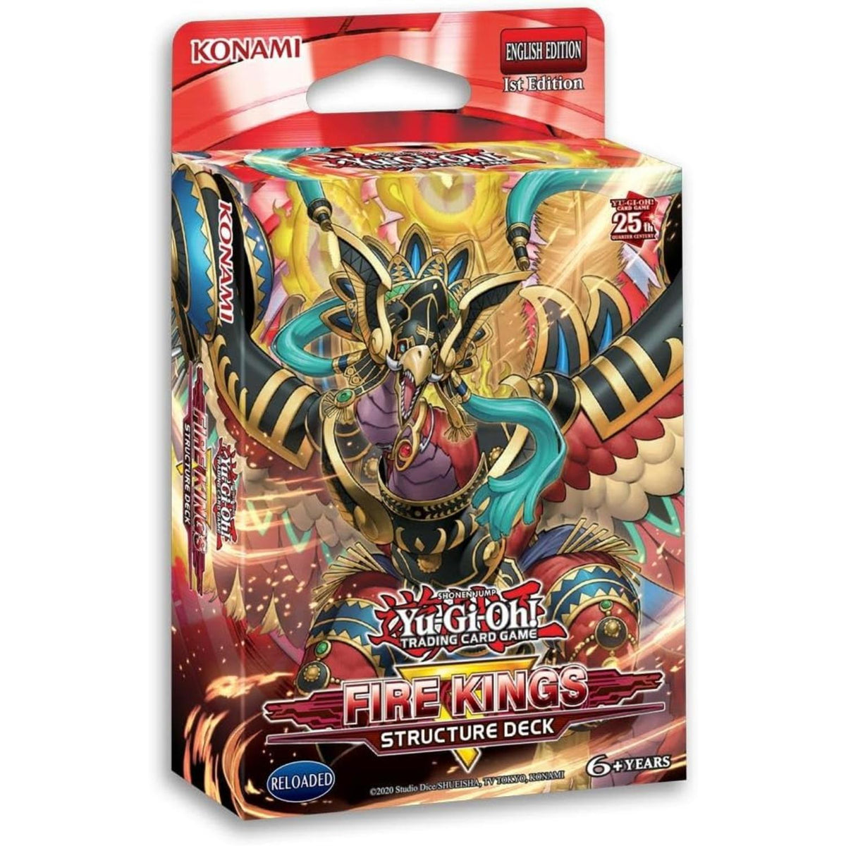 Yu-Gi-Oh! Structure Deck The Fire Kings Display Reprint englisch