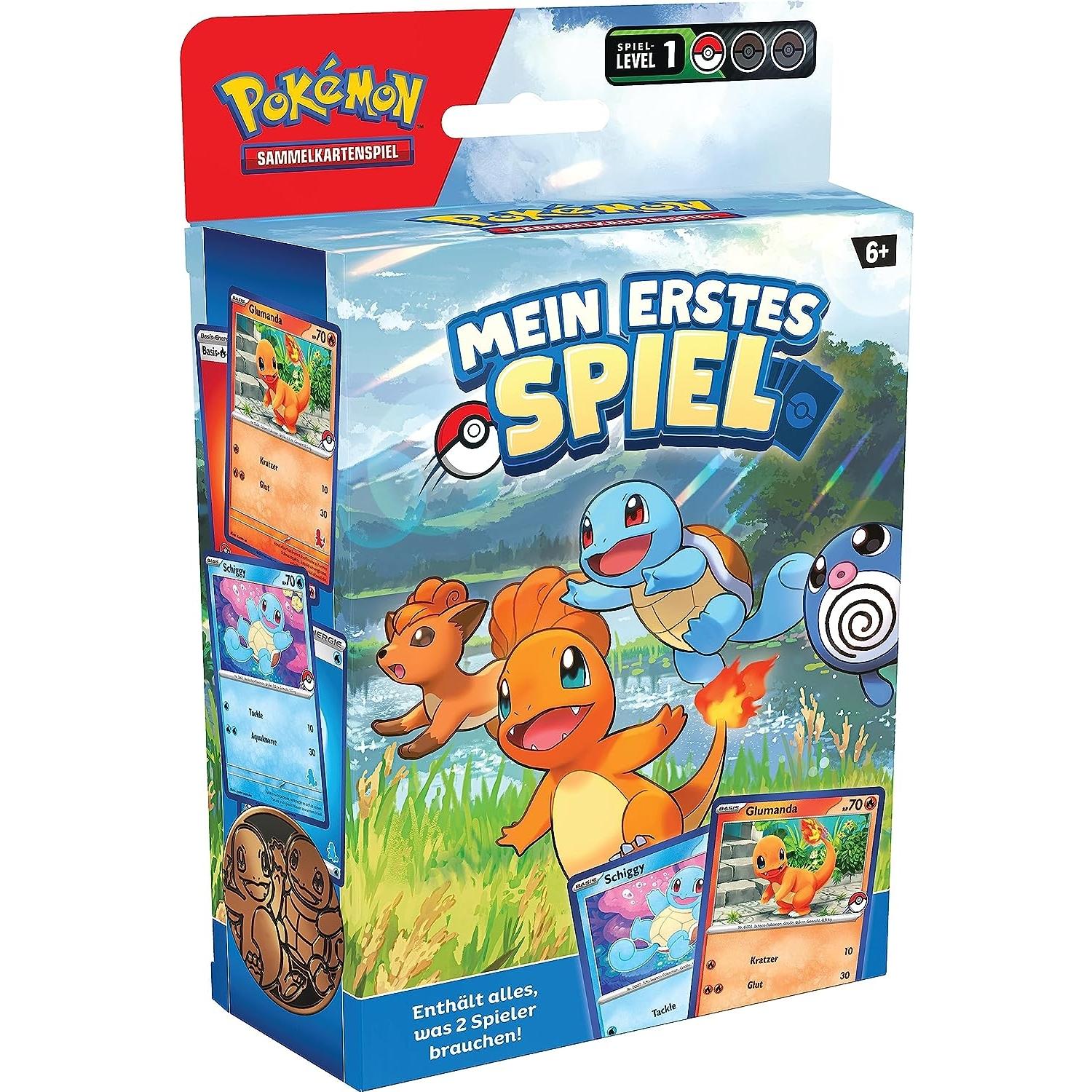 Pokemon Mein Erstes Spiel Glumanda & Schiggy deutsch