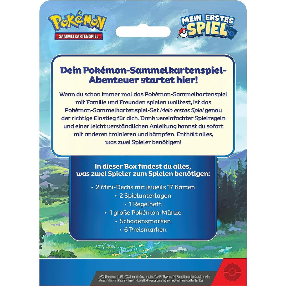 Pokemon Mein Erstes Spiel Pikachu & Bisasam deutsch