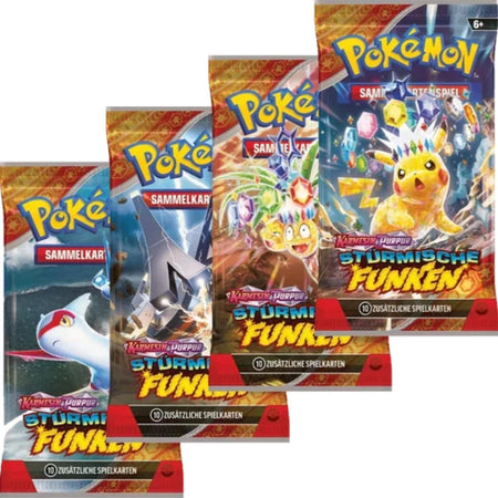 Pokémon Karmesin & Purpur Stürmische Funken Booster Display deutsch