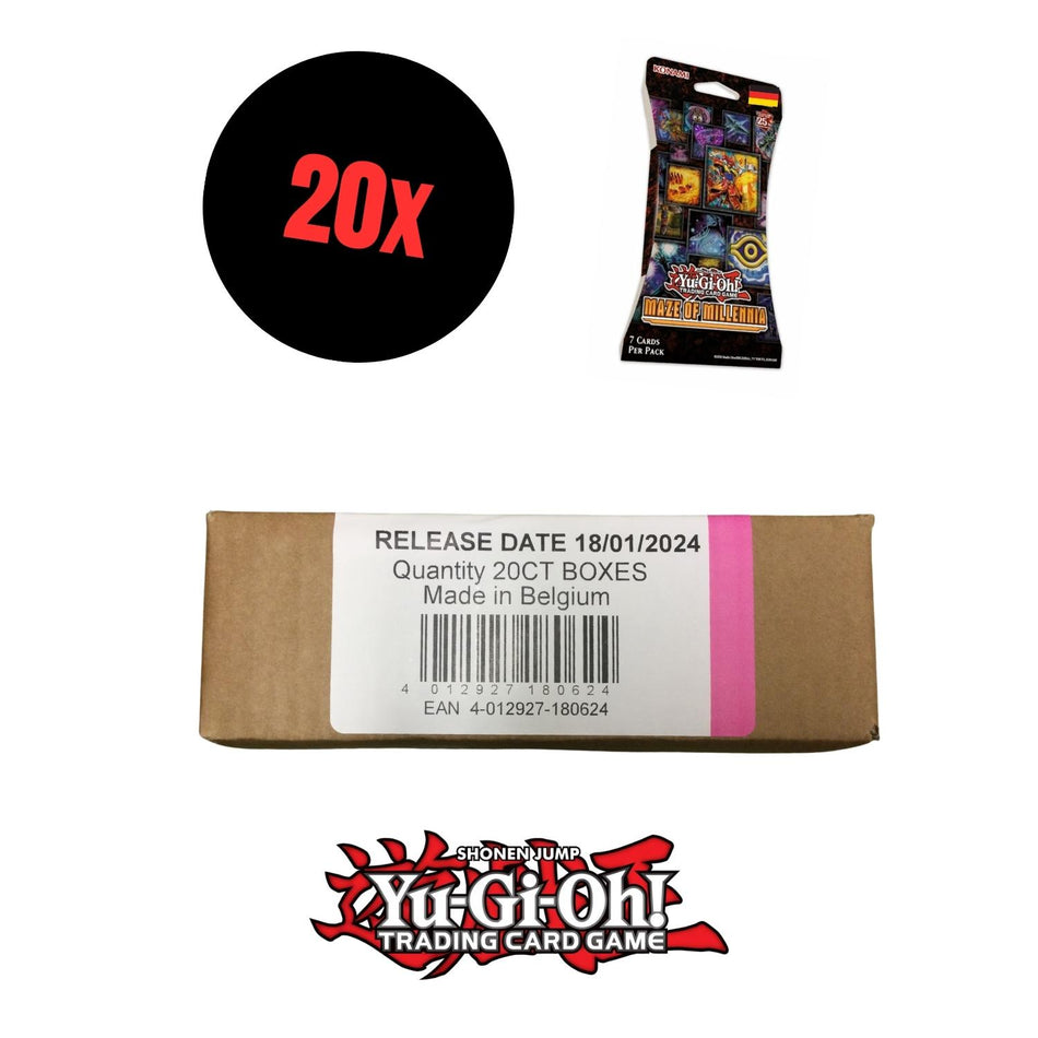 Yu-Gi-Oh! Maze of Millennia 20 Blister Inner Case deutsch