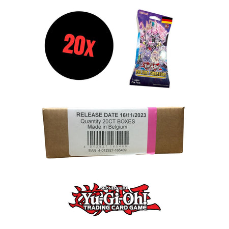 Yu-Gi-Oh! Valiant Smashers 20 Blister Inner Case deutsch