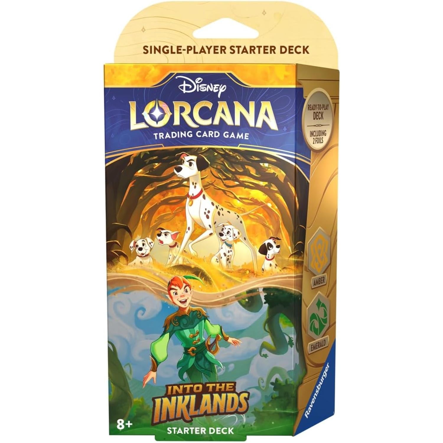 Disney Lorcana Into the Inklands Amber & Emerald Starter Deck englisch