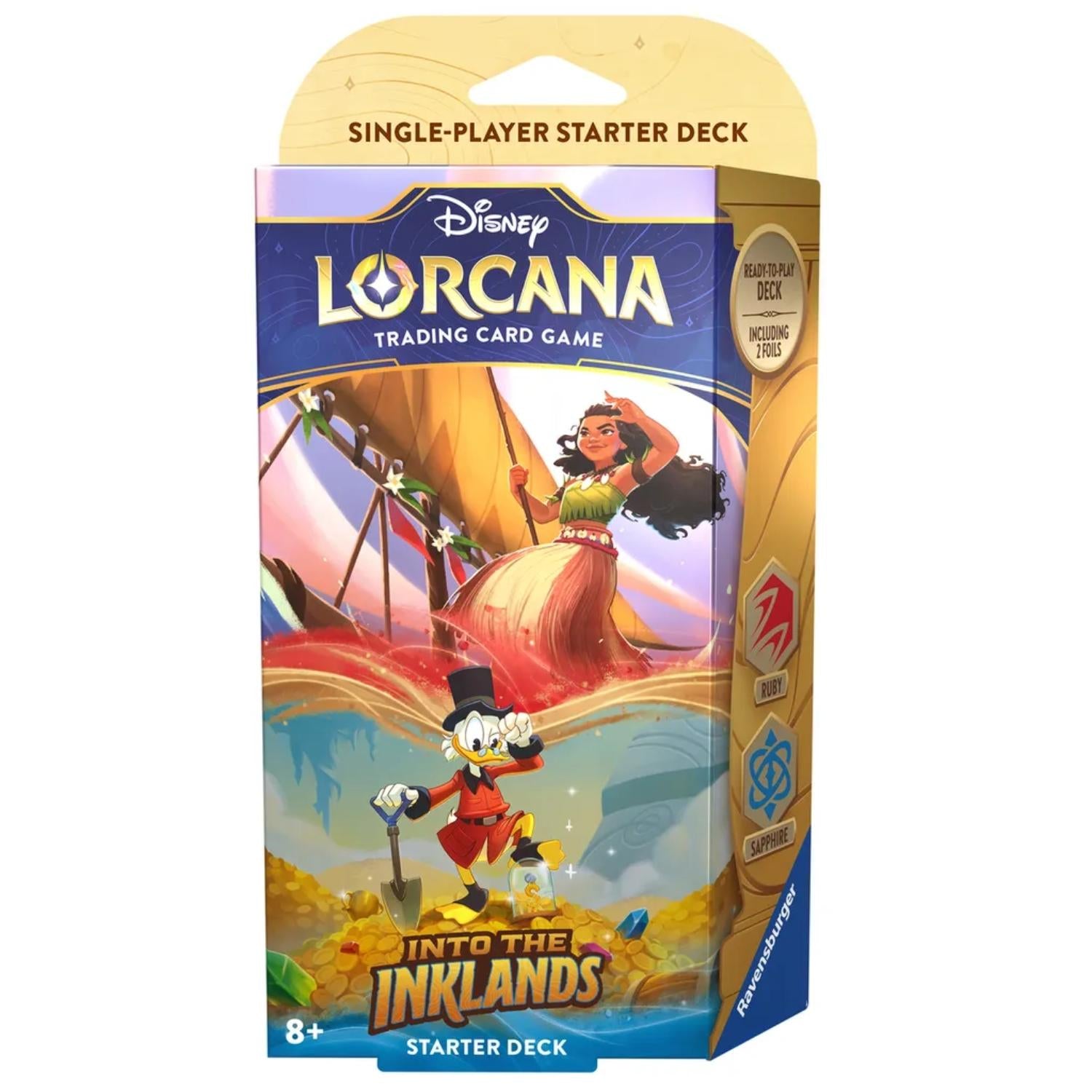 Disney Lorcana Into the Inklands 2 Starter Deck Set englisch