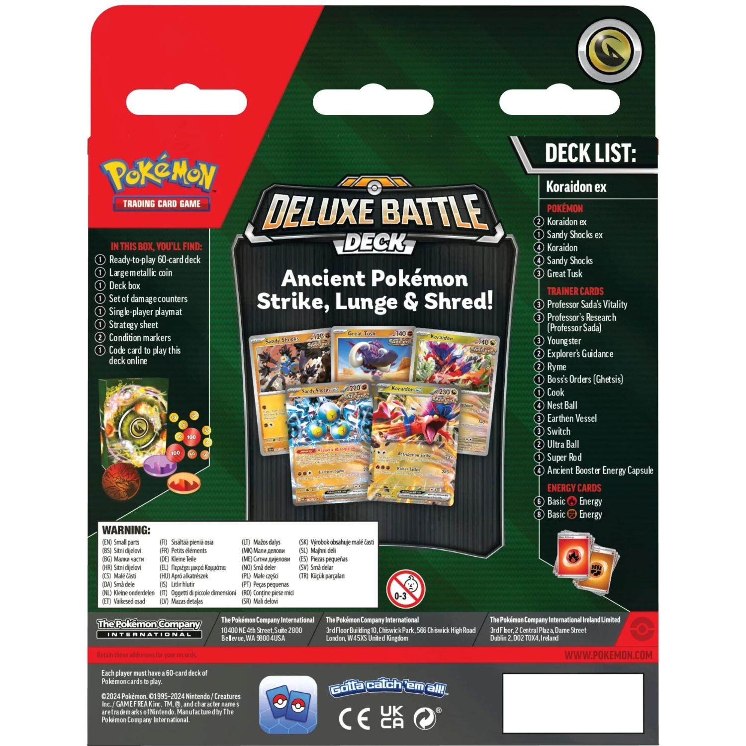 Pokémon Deluxe Battle Deck Koraidon ex englisch