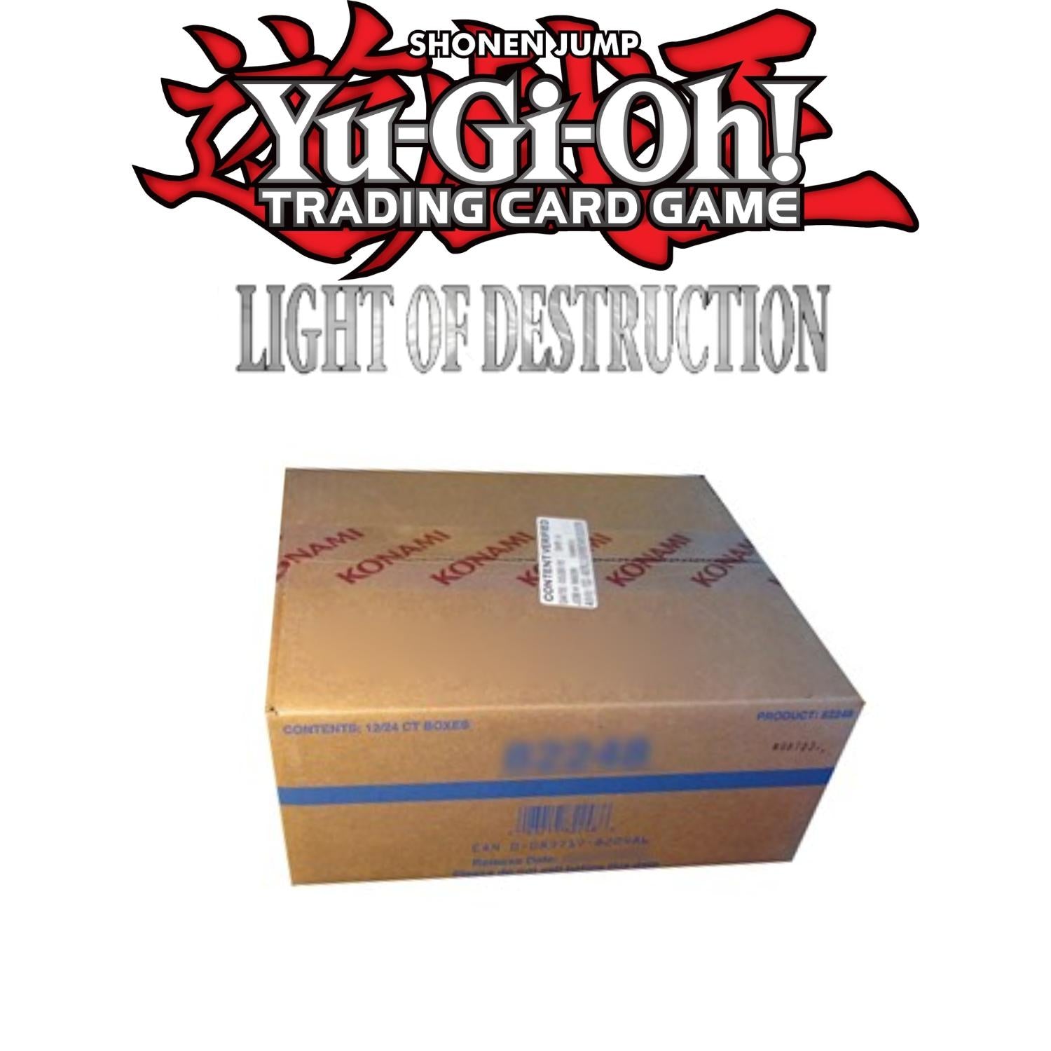 Yu-Gi-Oh! Light of Destruction Reprint Display Case englisch