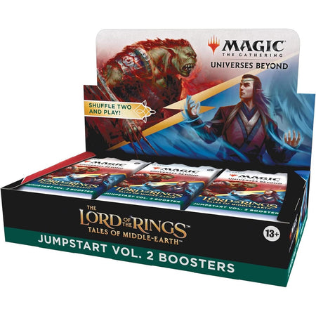 Magic The Gathering Lord of the Rings Tales of Middle Earth Jumpstart Vol 2 Booster Display englisch