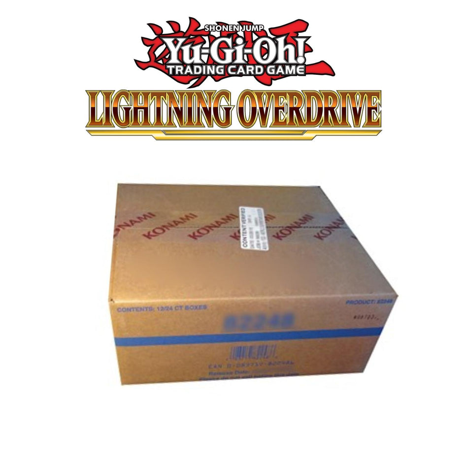 Yu-Gi-Oh! Lightning Overdrive 12 Display Case deutsch