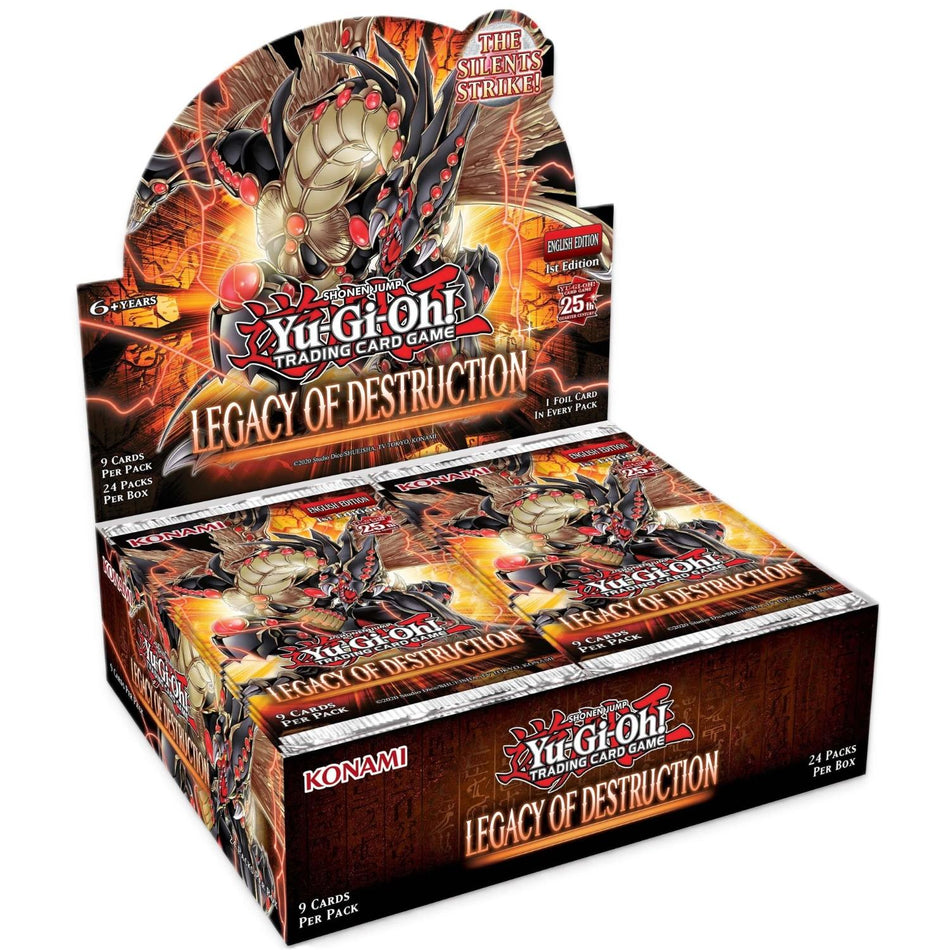 Yu-Gi-Oh! Legacy of Destruction Booster Display englisch