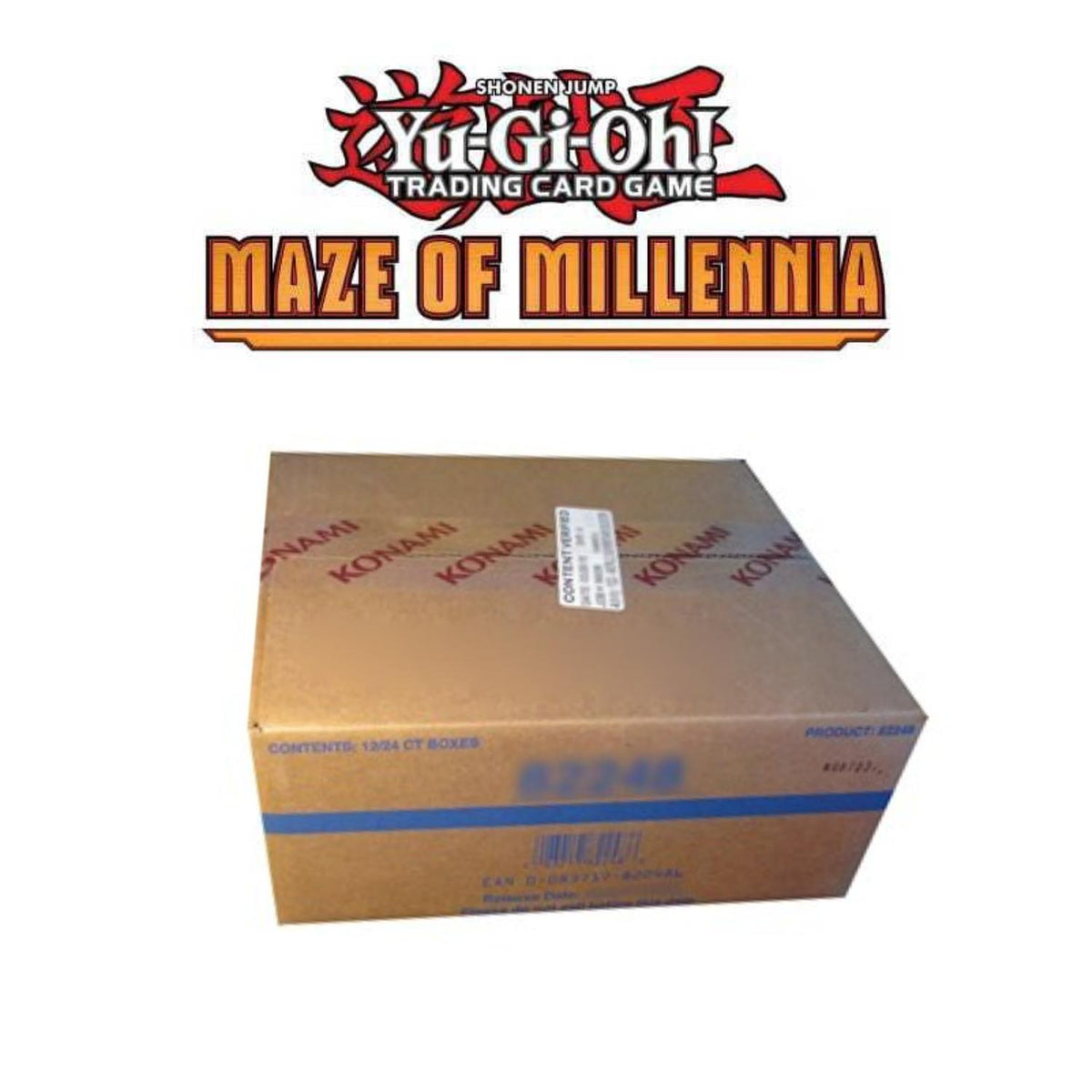 Yu-Gi-Oh! Maze of Millennia 12 Tuckbox Case deutsch