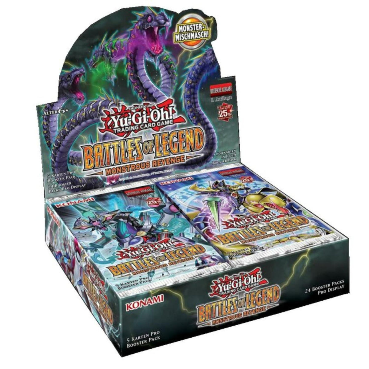 Yu-Gi-Oh! Battles of Legend Monstrous Revenge 12 Display Case englisch