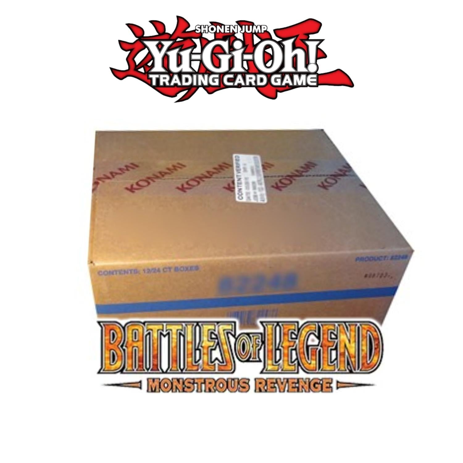 Yu-Gi-Oh! Battles of Legend Monstrous Revenge 12 Display Case englisch