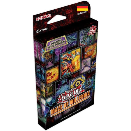 Yu-Gi-Oh! Maze of Millennia 12 Tuckbox Case deutsch