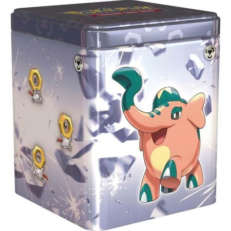 Pokémon Stacking Tins 2024 Display englisch