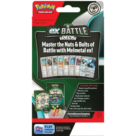 Pokemon Melmetal ex & Houndoom ex Battle Deck Display englisch