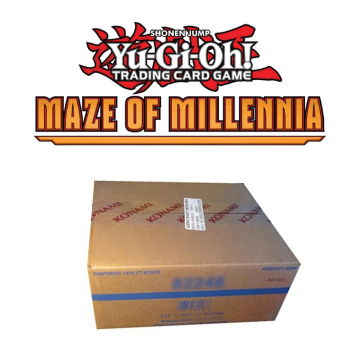 Yu-Gi-Oh! Maze of Millennia 12 Display Case englisch