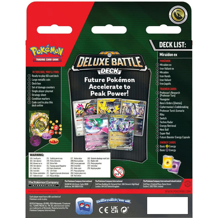 Pokémon Deluxe Battle Deck Miraidon ex englisch