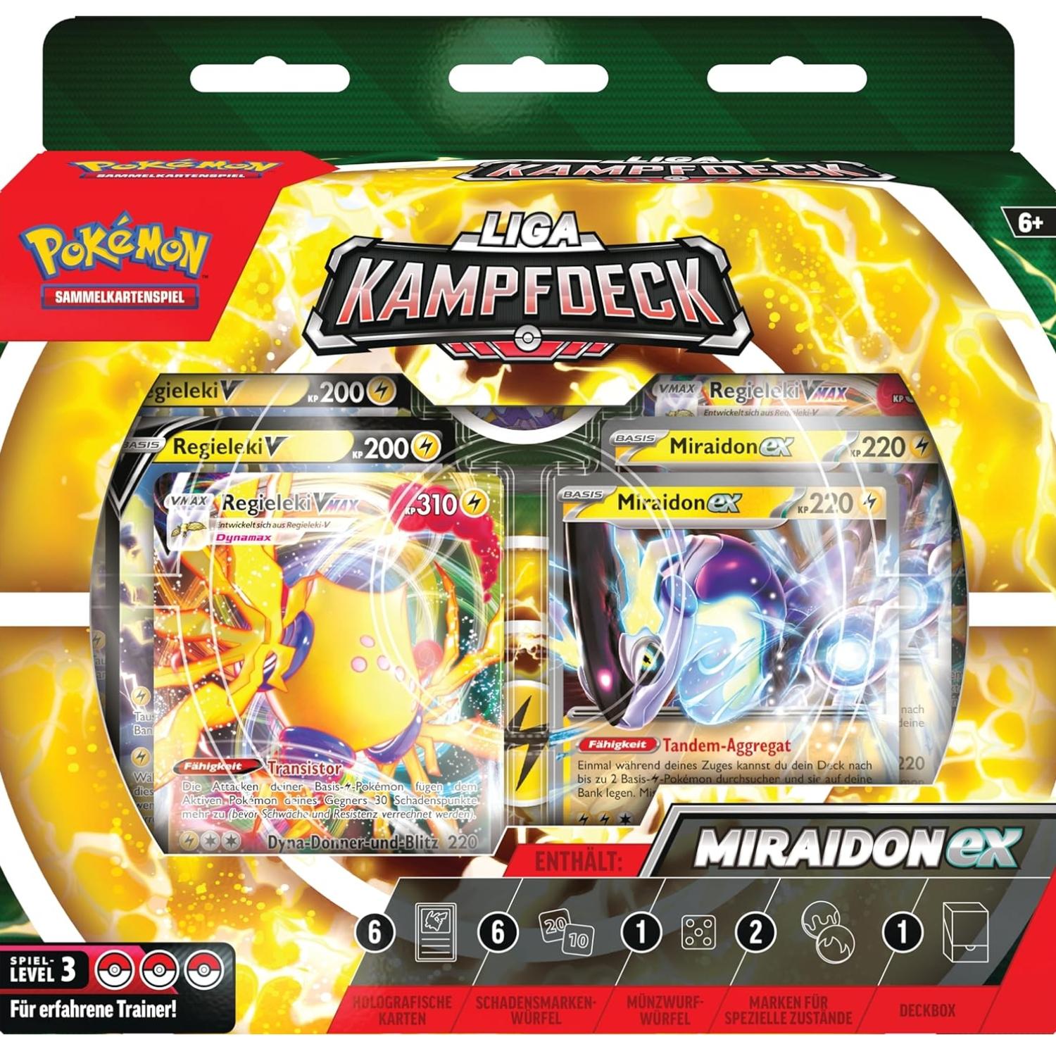 Pokemon Miraidon Ex Liga Kampfdeck deutsch