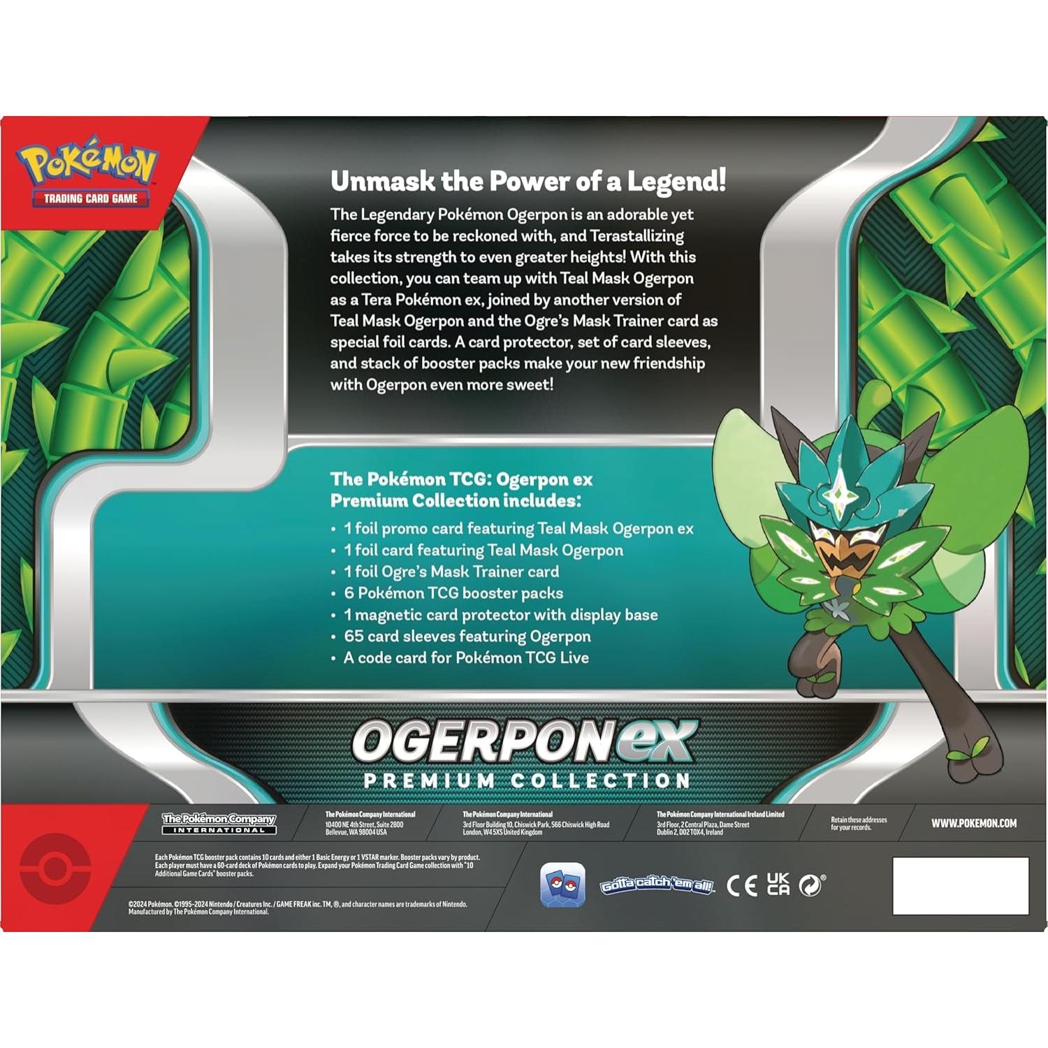 Pokémon Ogerpon ex Premium Collection englisch