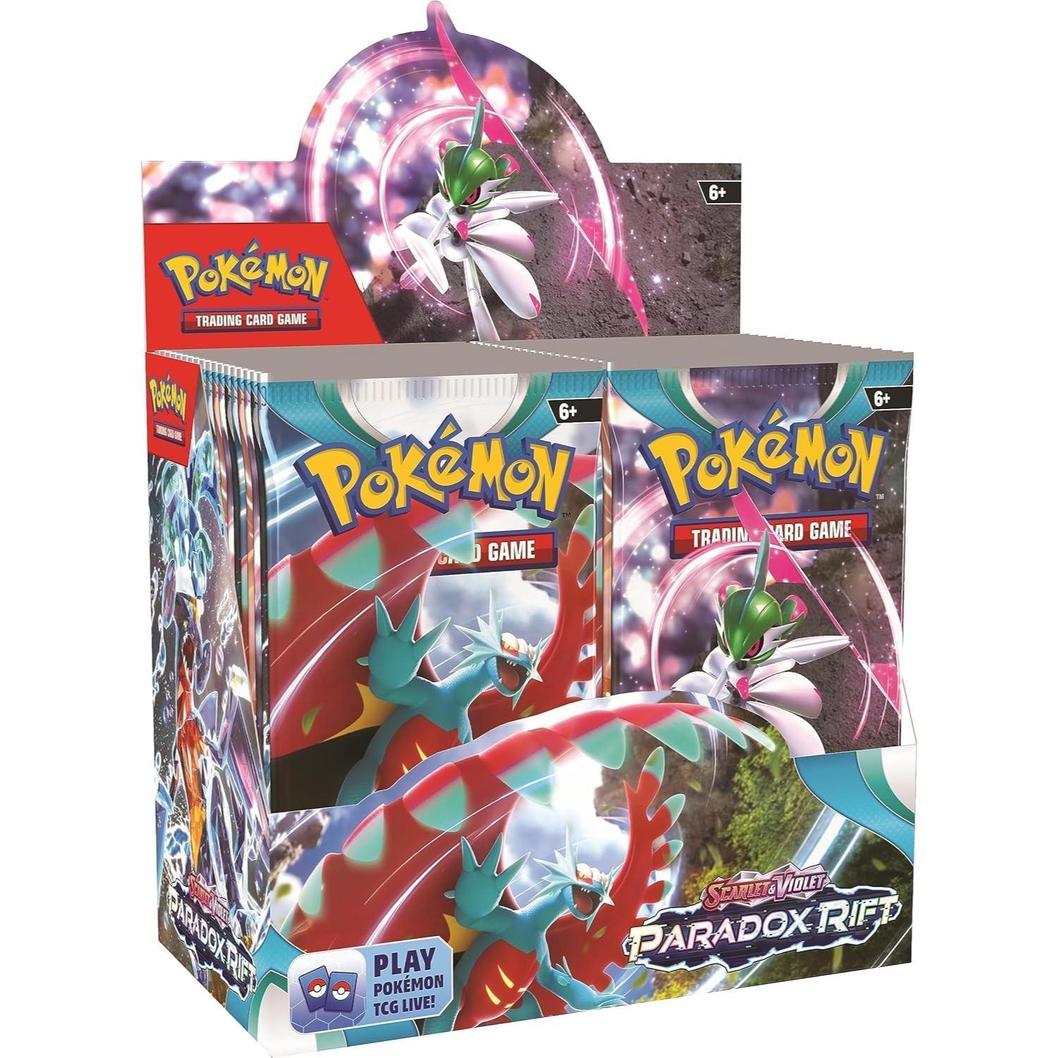 Pokemon Scarlet & Violet Paradox Rift Booster Display Case englisch