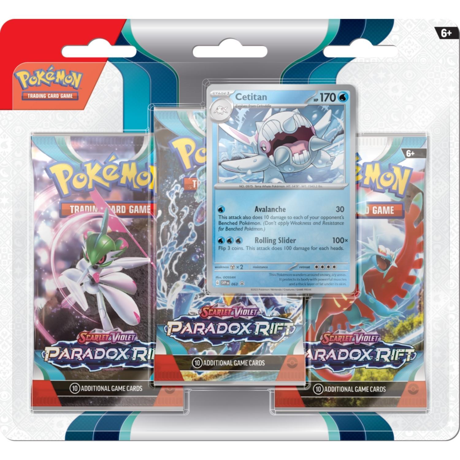 Pokemon Paradox Rift 10x Blister Mystery Box englisch