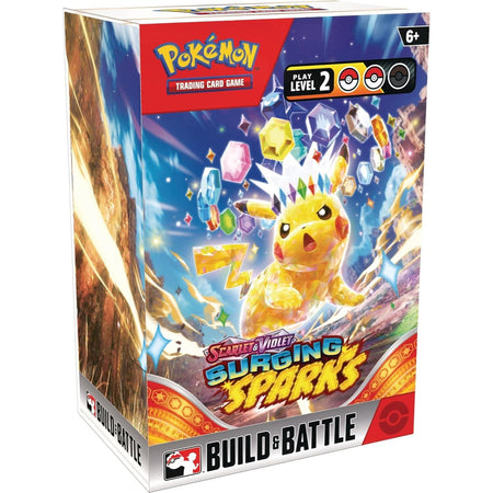 Pokémon Scarlet & Violet Surging Sparks Build & Battle Kit englisch