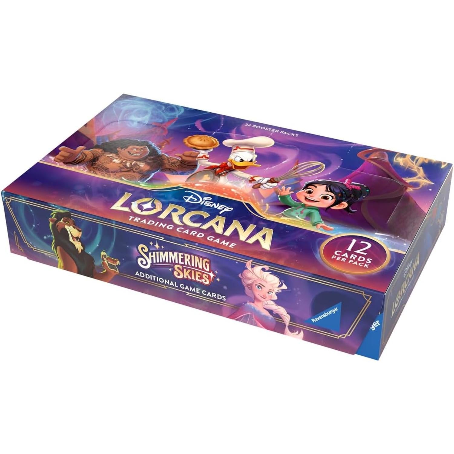 Disney Lorcana Shimmering Skies Booster Display englisch