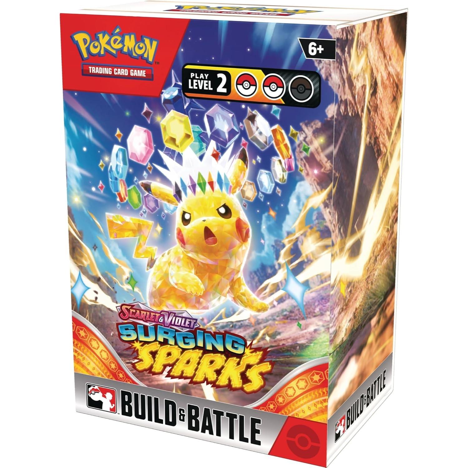 Pokémon Scarlet & Violet Surging Sparks Build & Battle Kit englisch