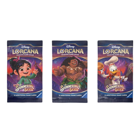 Disney Lorcana Shimmering Skies Booster Display englisch