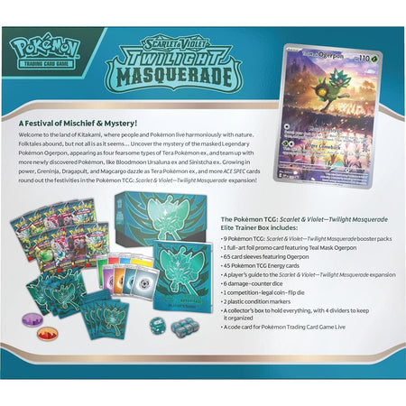 Pokemon Scarlet & Violet Twilight Masquerade Elite Trainer Box englisch