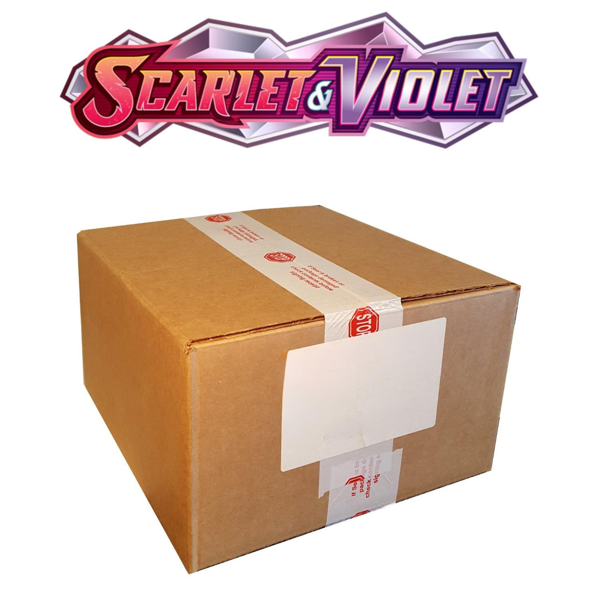 Pokemon Scarlet & Violet 24 Sleeved Booster Karton englisch