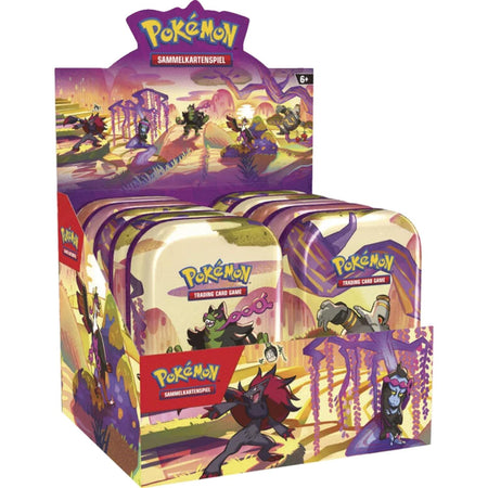 Pokemon Shrouded Fable Mini Tin Display deutsch