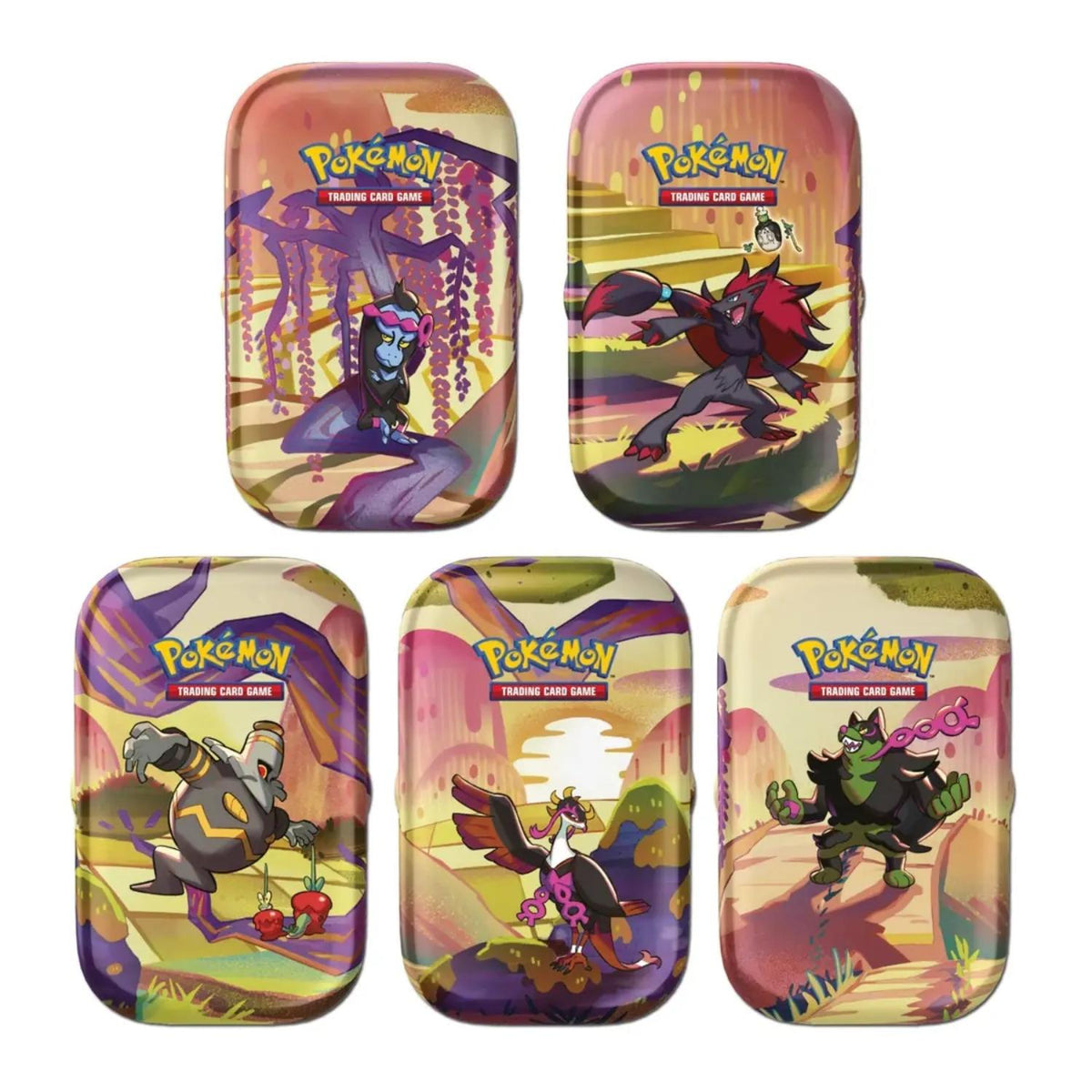 Pokemon Shrouded Fable Mini Tin Display deutsch