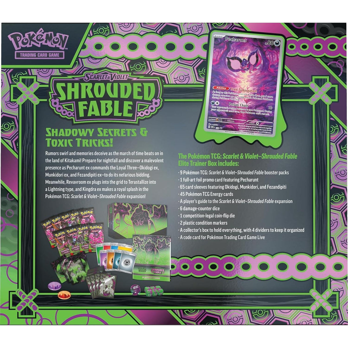 Pokémon Shrouded Fable Elite Trainer Box englisch